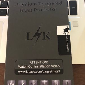 Premium tempered glass protector 3 pack